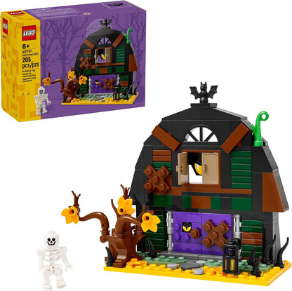 LEGO Halloween Barn Building Toy - Room Decor & Pretend Play Set