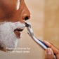 Razor Shaving Kit for Men - Premium Handle and 3 Razor Blade Cartridges - Advanced Pivoting System - Tide