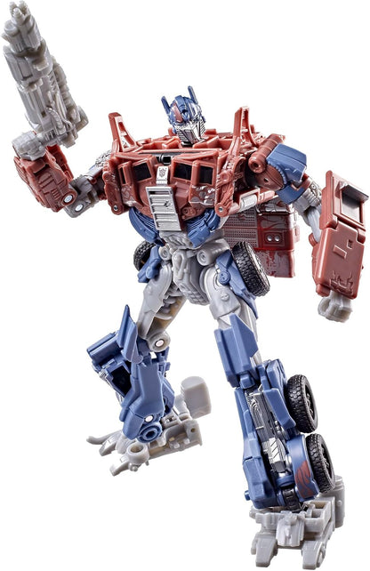 Transformers Studio Series Optimus Prime, Age of Extinction Voyager Class 6.75-Inch Converting Action Figure, Robot Toys for 8+