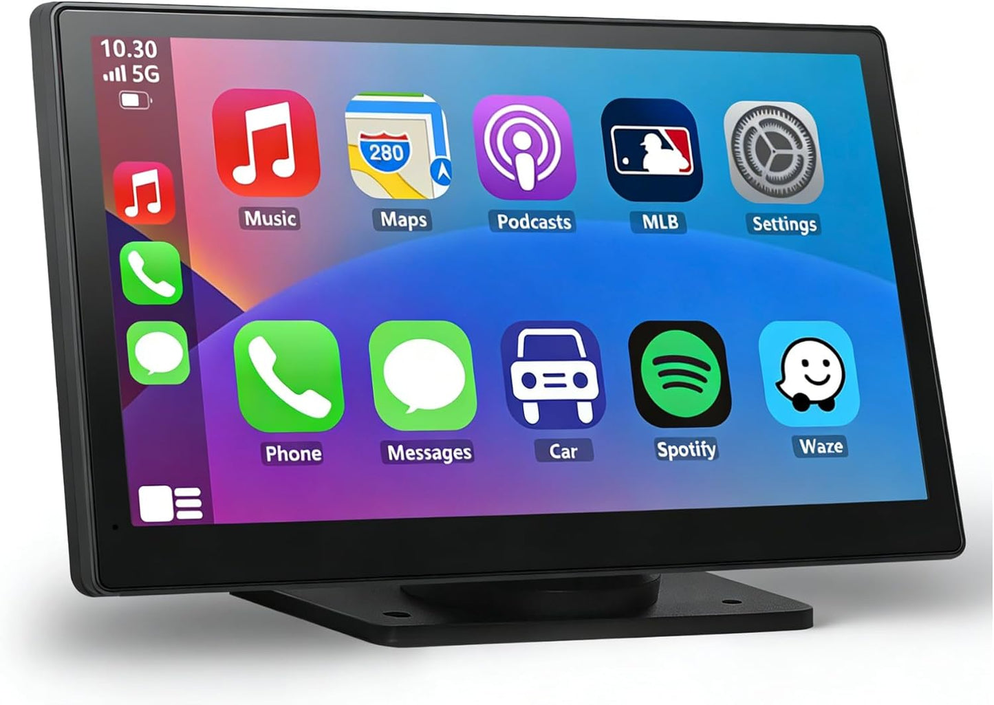 Double Din HD 7" Multimedia Player  Wireless Touchscreen Car Stereo Car Play & Android Auto, GPS, Voice Control, Mirror Link, Bluetooth Hands-Free