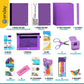 Back to School Supplies for Kids, Purple School Supply Box Premium Quality Kids School Supplies Kit, Kindergarten School Supplies for Girls and Boys, 71 Piece Set - by Enday