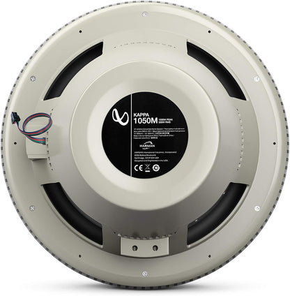 Infinity Kappa Marine KAPPA 1050M Titanium 10 Inches Premium RGB LED Subwoofer