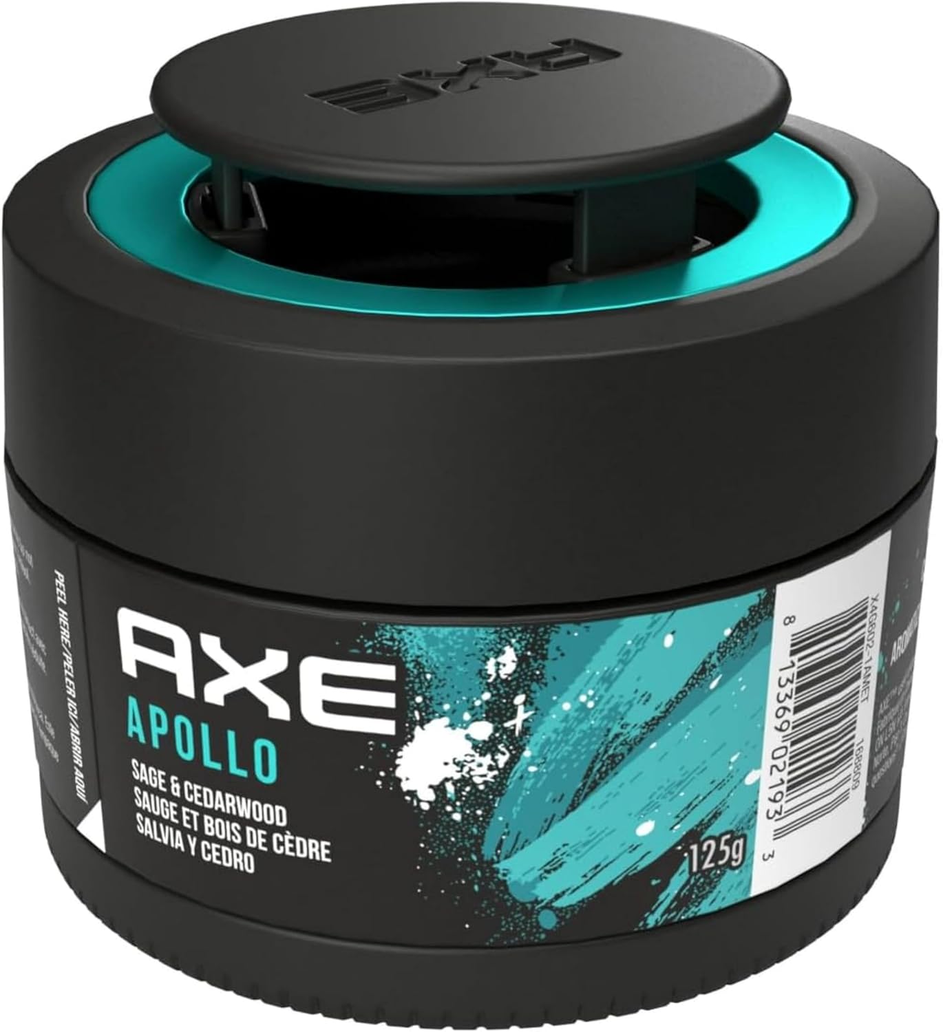 AXE Gel Can Car Air Freshener Apollo Scent ( 1 Pack)