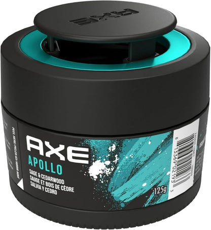 AXE Gel Can Car Air Freshener Apollo Scent ( 1 Pack)