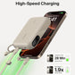 Portable Charger Slim 10,000mAh USB-C Power Bank - (Sand)