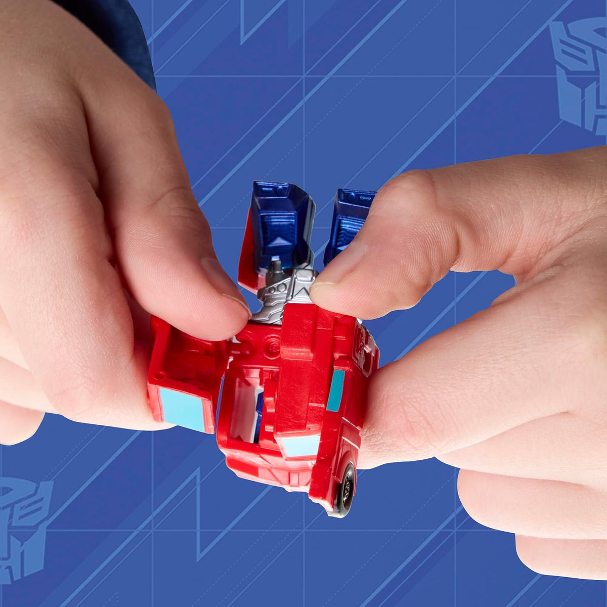 Transformers Tiny Turbo Changers 1.5" Mini Action Figures, Set of 5 Collectible Characters, Robot Toys for Ages 5+