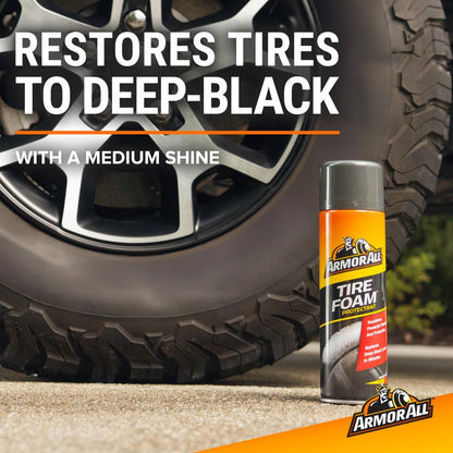 Armor All Bandskuim, Bandskoonmakerbespuiting vir motors, vragmotors, motorfietse (20 Oz)