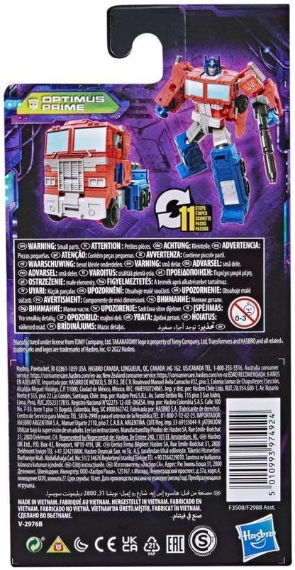 Transformers Starwars 3.5-inch Toys Generations Legacy Core Optimus Prime Action Figure - (Kids Ages 8 and Up)