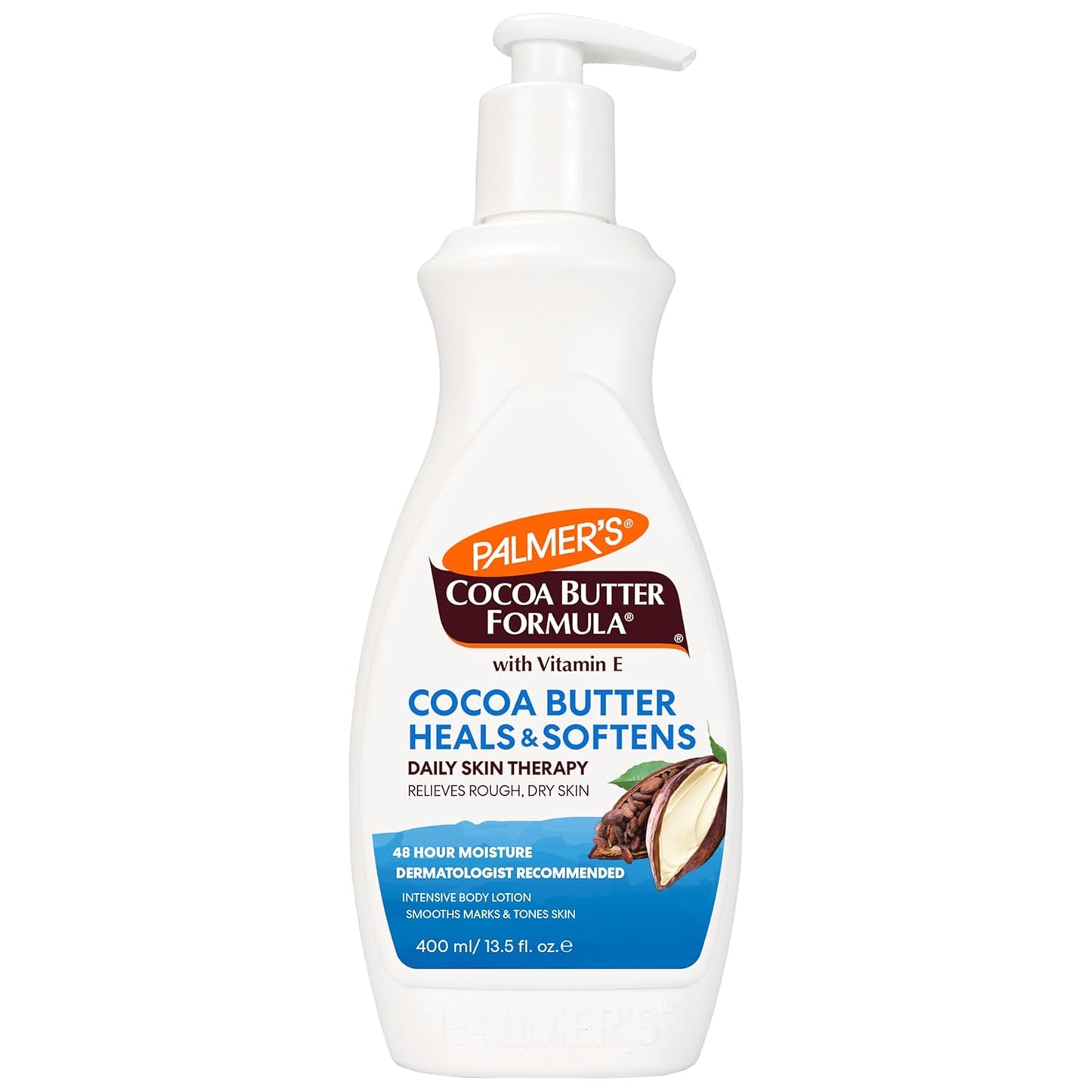 Palmer's Cocoa Butter Formula Daily Skin Therapy Cocoa Butter Body Lotion for Dry Skin , 48HR Moisture - (13.5 Oz) Pack of 2