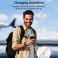 Portable Charger Slim 10,000mAh USB-C Power Bank - (Sand)