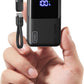 INIU 10000mAh 45W Ultra Mini Portable Charger Power Bank with Cable - (Black)