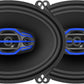 JS-Series JS6804 High Performance 4-Way 5x7/6x8 inch Car Audio Speakers 320 Watts Peak Power - PAIR