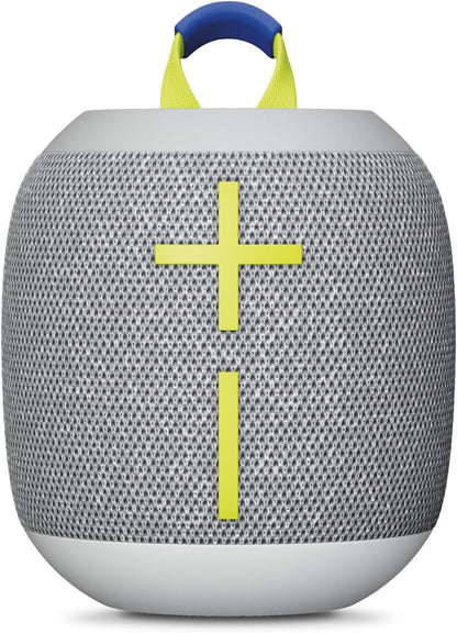 Ultimate Ears WONDERBOOM 4 Outdoor Speakers Bluetooth Waterproof with Big Bass & 360-Degree Sound, Dustproof Floating Wireless Speaker, 131ft Range - Gray