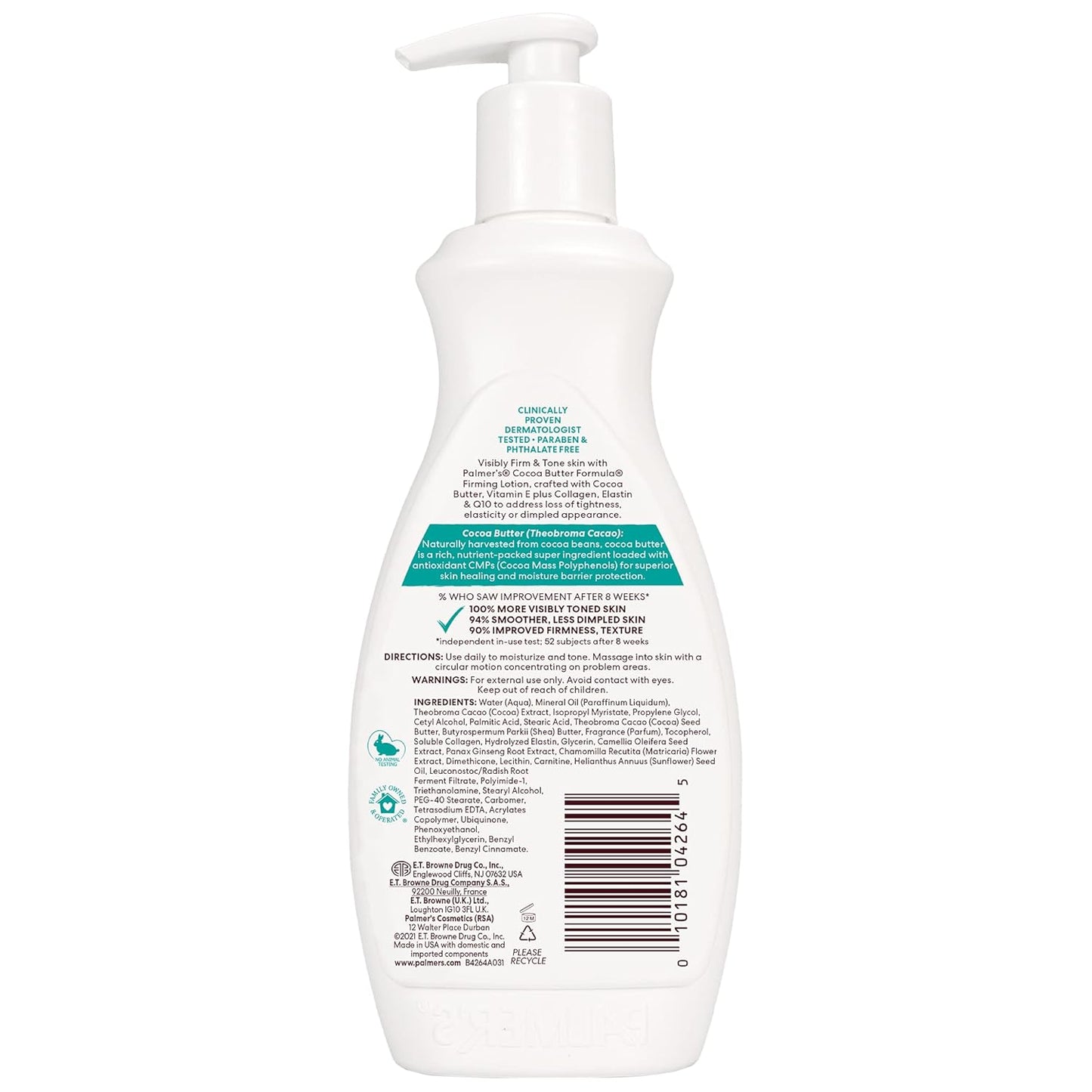 Palmer's Cocoa Butter Formula Skin Firming Body Lotion, Toning & Tightening Cream with Q10, Collagen & Elastin - (13.5 Oz.)
