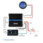JA-Series JA2CH Class-D High Performance Bridgeable 2-Channel Car Audio Amplifier 600 Watts Peak Power Efficient Compact Design