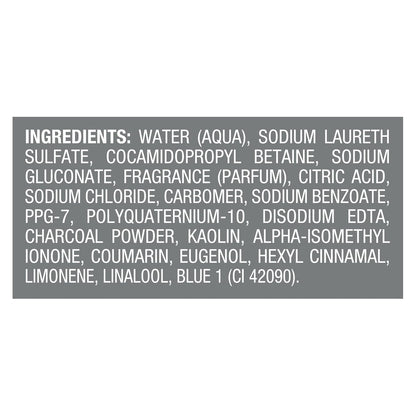 DOVE MEN + CARE Shampoo Charcoal + Clay for Real Hair that Powers Up Hair Strength, w/ Deep Purifying Benefits, 28 Fl oz. (2 CT)