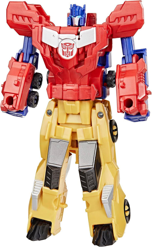 Transformers Crash & Combine Heroes, 3.75-Inch Converting Bumblebee and Optimus Prime Action Figures, Robot Toys - (Kids 6 and Up)