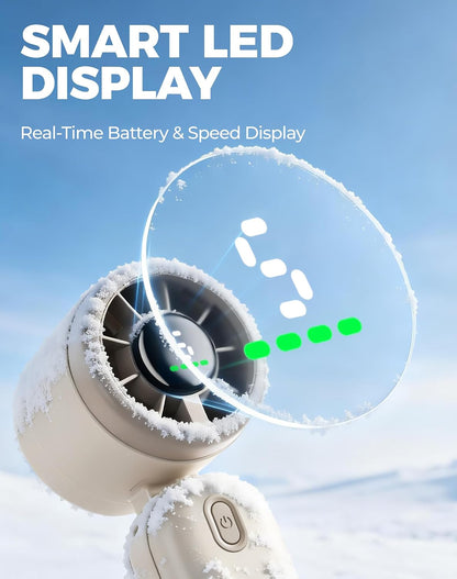 Mini Handheld Turbo Fan 4000mAh 3-in-1 Drabaar - Room