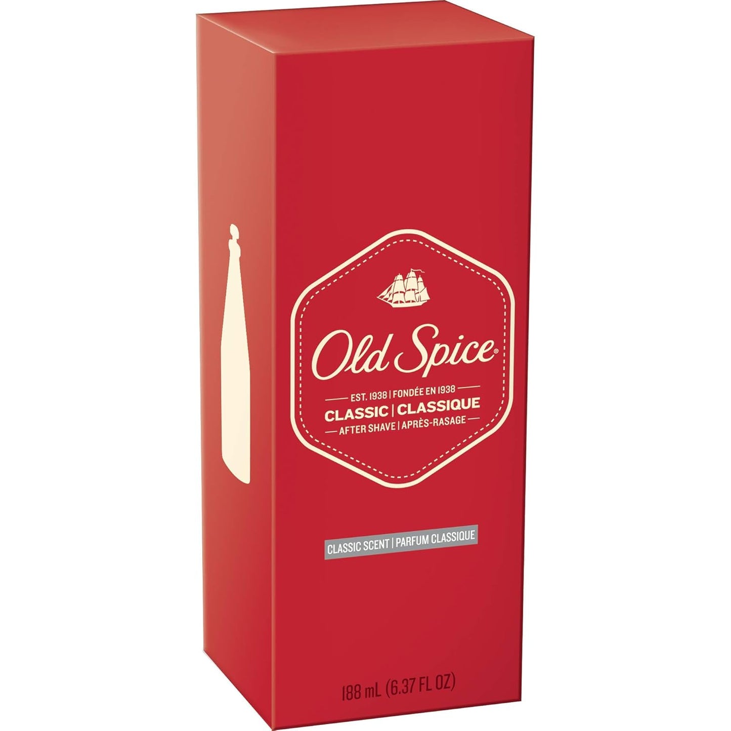 Old Spice Classic After Shave 6.37 oz (Pack of 3)