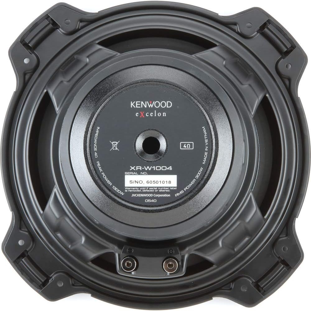 Kenwood XR-W1004 eXcelon 10" Oorgroot Subwoofer