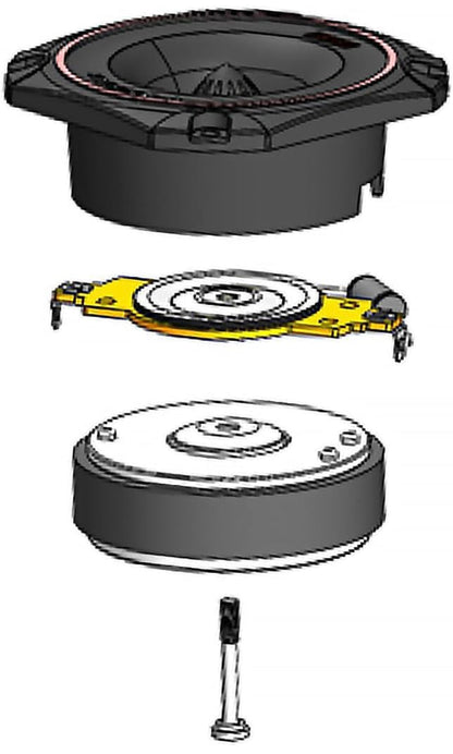 Pioneer UD-RP351PRO Herstelstel - Vervangingsdiafragma TS-B351PRO 3-1/2" P.R.O. Reeks Koeël Tweeter
