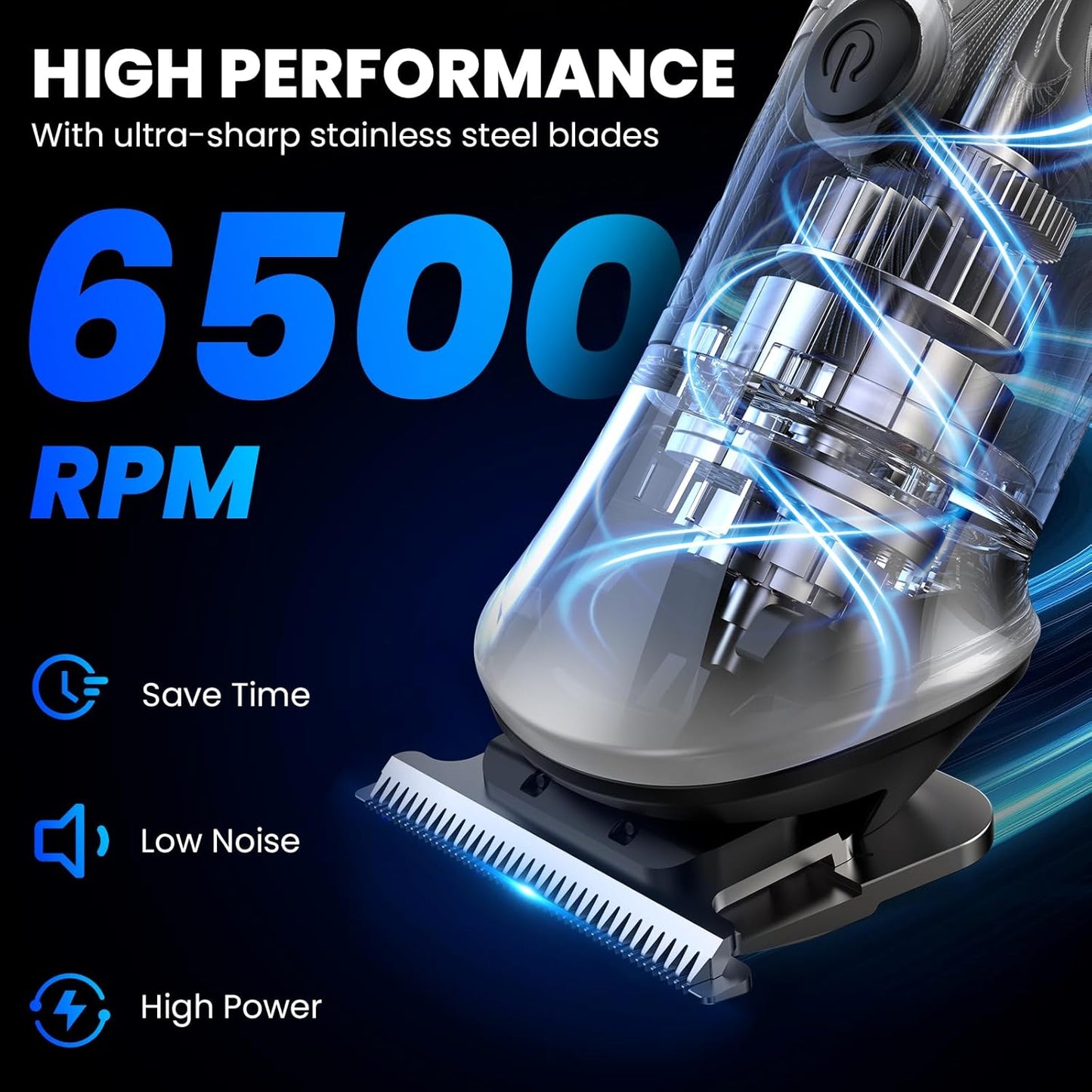 Beard Trimmer for Men, Electric Razor Shavers, Cordless Hair Clippers, 7 in 1 Beard Grooming Kit for Mustache, Body, Nose and Facial, Gifts for Men