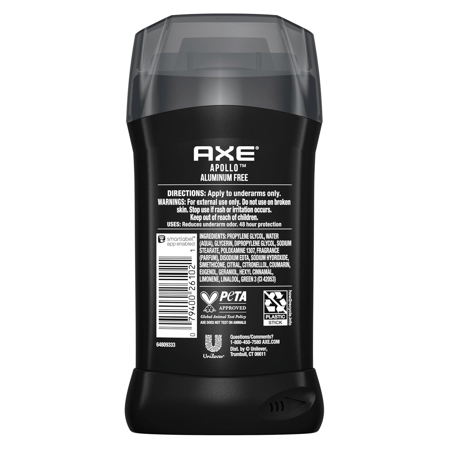 AXE Aluminum Free Deodorant Stick Sage & Cedarwood For Long Lasting Odor Protection Formulated Without Aluminum (3oz) -Pack of 2
