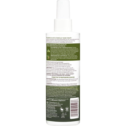 Palmer's Olive Oil Formula Leave In Conditioner Spray, Shine Therapy, Instantly Detangle, Soften and Smooth Textured and Curly Hair (8.5 0z)