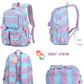 Girls Backpack,15.6 Inch Laptop School Bag Large Primary Elementary Middle College Bookbags Kids Backpacks for Teens Girl Women Students Anti Theft Travel Daypack (Purple)