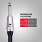 Monster Prolink Performer 600 Speaker Cable: 3 ft, Straight 1/4 Plugs