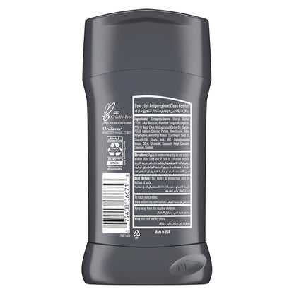 Dove Men Care Antiperspirant Deodorant Stick 72-Hour Sweat & Odor Protection w/ Moisturizing Cream 2.7 oz - (4ct)
