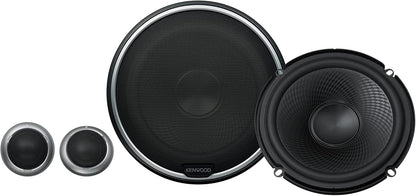 Kenwood KFC Car Concert Series 280 Watt 6-1/2" Komponentluidsprekerstelsel
