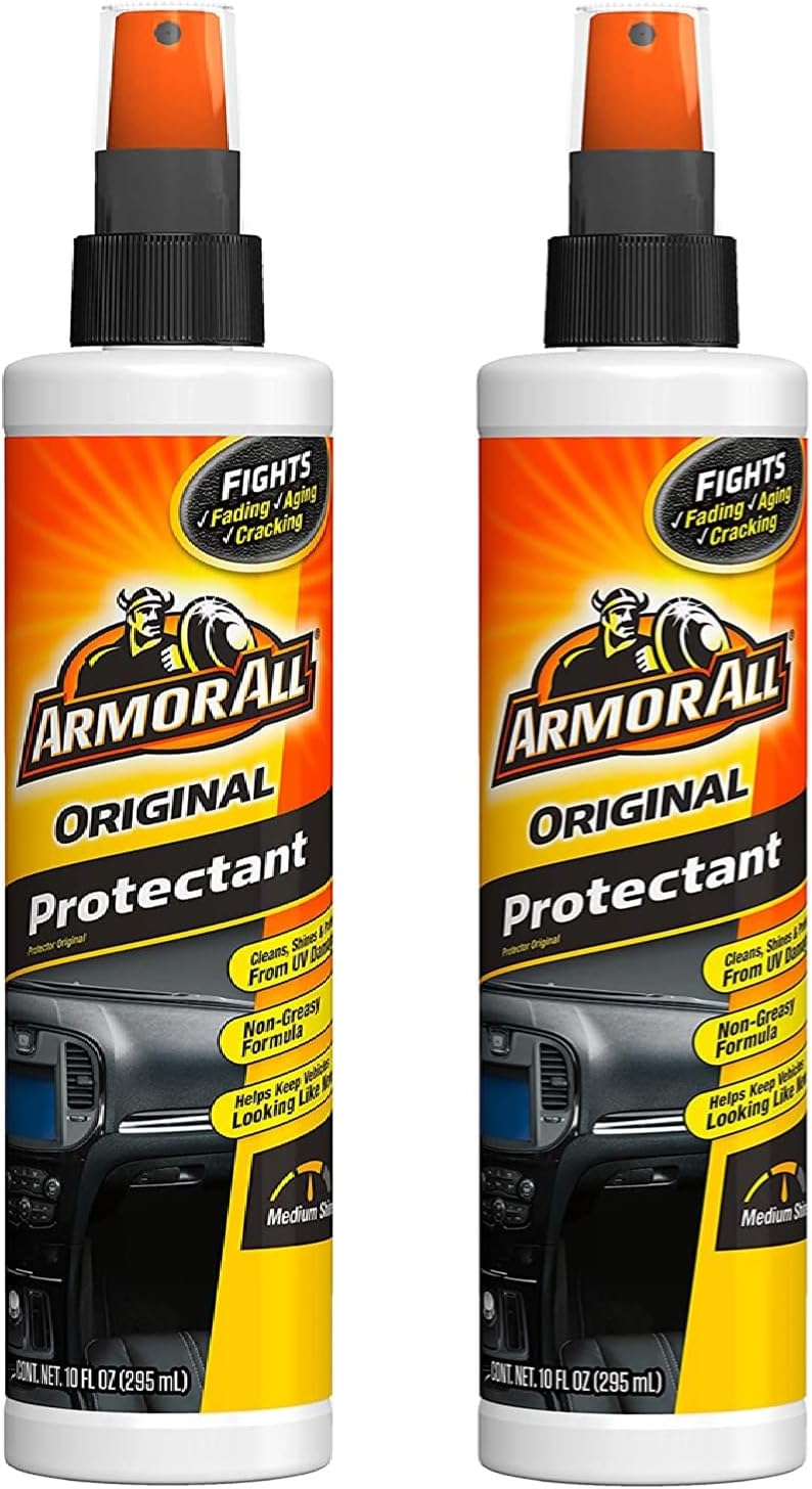 Armor All Binne-motor skoonmaker spuitbottel, Beskermende skoonmaak vir motors, vragmotors, motorfietse, pompsproeier, 10 Vloeistof Onse (2 Pakke)