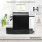 Mixpresso Black Espresso Coffee Machine – Compact 1400W Single Serve Coffee Maker Compatible with Nespresso OriginalLine Capsules, One-Touch Operation, 19-Bar Italian Pump, 27oz Water Tank