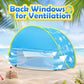Beach Tent Ocean Pop Up Portable Shade Pool UPF50+ UV Protection Sun Shelter for Infant with Easy Set Up Canopy