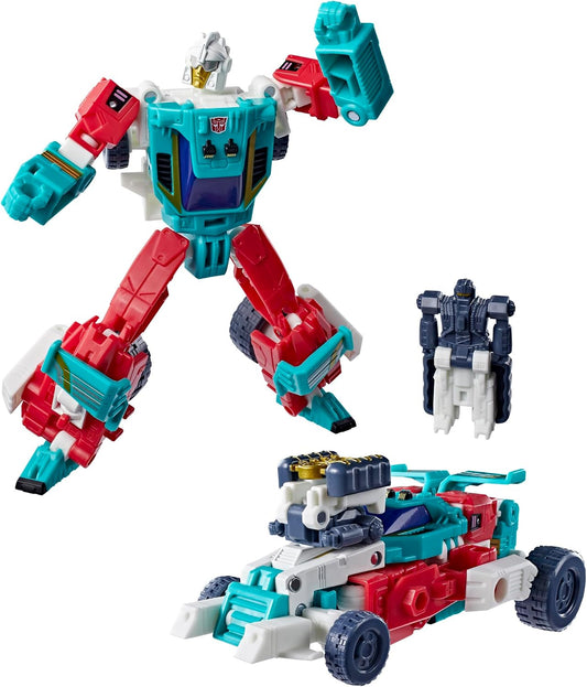 Transformers Age of the Primes Autobot Joyride, Deluxe Class 5.25-inch Converting Action Figure, Robot Toys (Ages 8+)