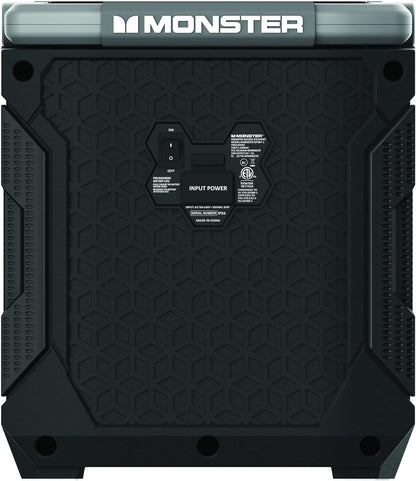 Monster Rocker 270 Sport | Portable Indoor/Outdoor Wireless Speaker, 60 Watts, Up to 24 Hours Playtime, IPX4 Water Resistant, Connect to Another TWS Speaker