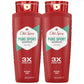 Old Spice Refreshing Body Wash for Men, High Endurance, 3X Defense, 24/7 Shower Fresh - Pure Sport Scent  (Pack of 2)