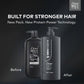 DOVE MEN + CARE Shampoo Charcoal + Clay for Real Hair that Powers Up Hair Strength, w/ Deep Purifying Benefits, 28 Fl oz. (2 CT)