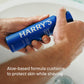 Shaving Kit for Men - Razor Handle, 5 Razor Blade Refills, Foaming Shave Gel, and Travel Blade Cover - Ocean Blue