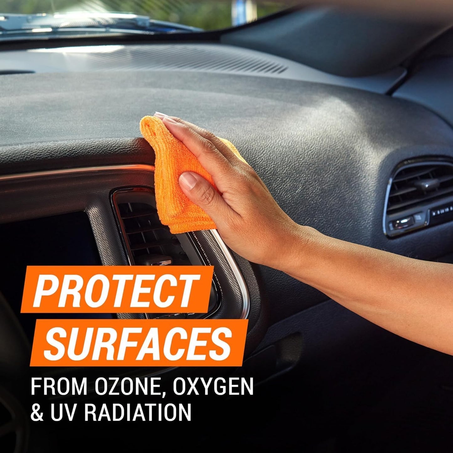 Armor All Car Protectant-hervulling, motorbinnekantreiniger met UV-beskerming - (128 Vl Oz) Wit