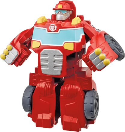 Transformers Playskool Heroes Rescue Bots Academy Team Heatwave The Fire-Bot, Kids Converting Robot Toy, 4.5-Inch Action Figure ( Ages 3+)
