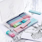 Cute Mechanical Pencil Sets, 6PCS Pastel 0.5 & 0.7mm w/ 360PCS HB Pencil Leads, 3PCS Erasers and 9PCS Eraser Refills, Aesthetic Mechanical Pencils
