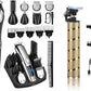Beard Trimmer with T Blade Trimmer for Men, Beard Grooming Kit, Gifts for Men, Wet & Dry, Rechargeable