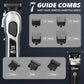 Hair Clippers for Men, Professional Clippers and Trimmers Set, Cordless Clippers for Hair Cutting, Beard Trimmer, Barber Clippers, Rechargeable Electric Shaver, Gifts for Men