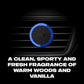 Axe Mini Vent Clip Car Air Freshener - Phoenix Scent 30 Days Fresh - (Pack of 2)