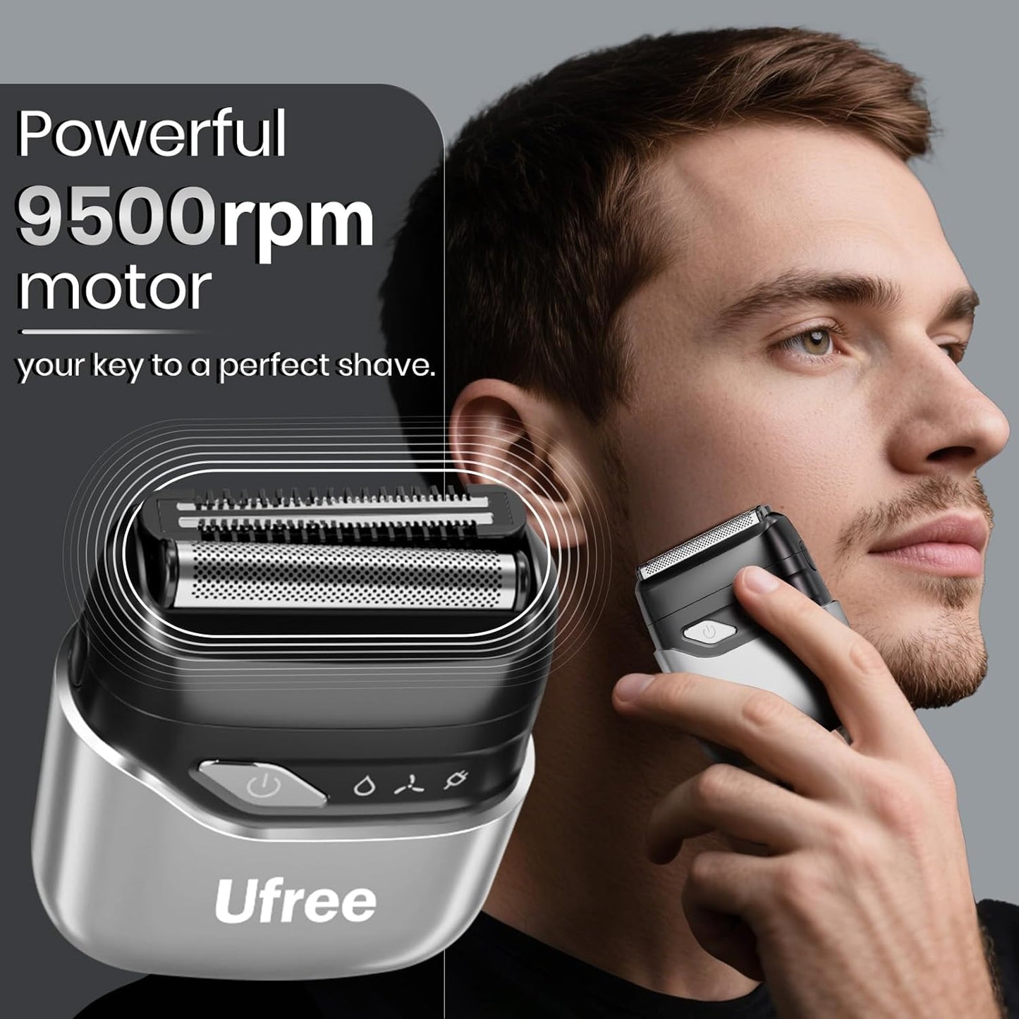 Beard Trimmer and Foil Shaver Set