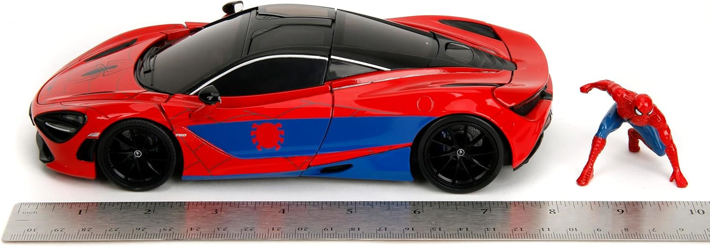 New Marvel Spider-Man 1:24 McLaren 2.75" Miles Morales Figure