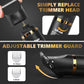 Body Hair Trimmer for Men, Manscape Ball Pubic Hair Trimmer, 3 in 1 Body Grooming Kit for Groin, Waterproof Body Electric Shaver Razor, Grooming for Face and Body, Gifts for Men, Black