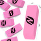 Pink Pencil Erasers – 12-Pack Latex-Free Erasers for Kids, Teachers, School Supplies, Art, and Office Use – Soft, Smudge-Free, Classroom Essentials